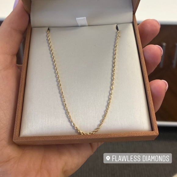 14K Rope Chain - Picture 3 of 3